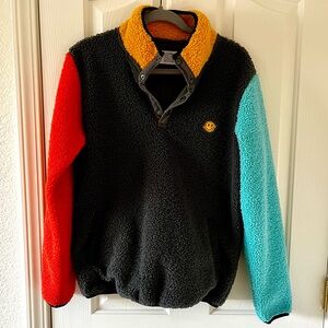 DUTCH BROS | fleece pull over jacket | Medium